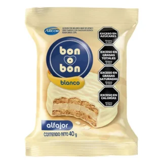 Alfajor Barrigon Simple Blanco 70gr