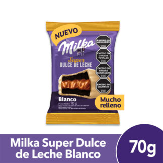 Alfajor Milka Super Ddl Blanco 70 GR