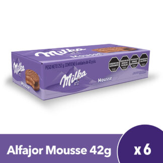 Alfajor Milka Mousse 42 Grs - 6 UN