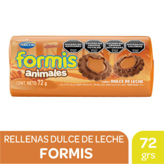 Galletas Formis Choco C/d.de Leche x 72 GR