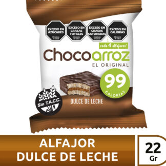 Alfajor Chocoarroz Leche 22 GR