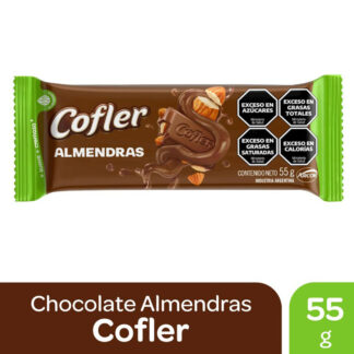 Cofler Macizo Leche Almendras-