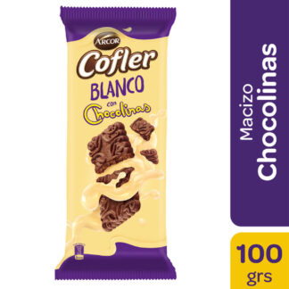 Cofler Macizo Blanco Chocolinas 100 GR