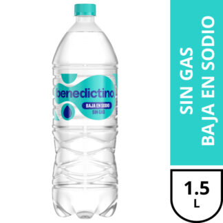Agua Benedictino S/gas Bajo Sodio Pet 1.5lt