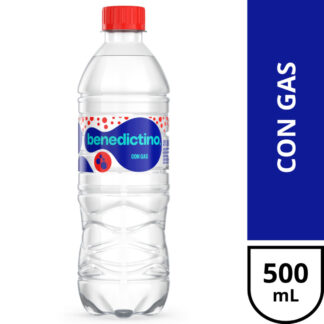 Benedictino Agua C/gas 500ml