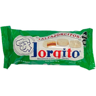 Alfajor Jorgito Rellenos de Fruta 150 GR