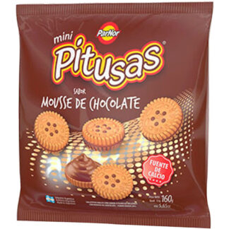 Galletas Mini Pitusas Mousse 160 GR