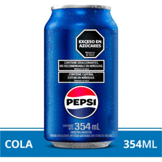 Gaseosa Pepsi sabor Cola Lata 354ml