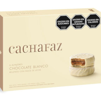 Alfajor Cachafaz Blanco 6 60 GR