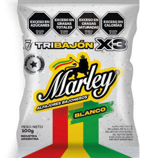 Alfajor Marley Tribajon Bco 100 GR