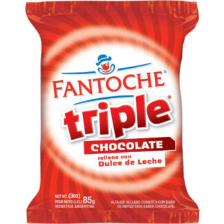 Alfajor Fantoche Triple Chocolate 75 GR