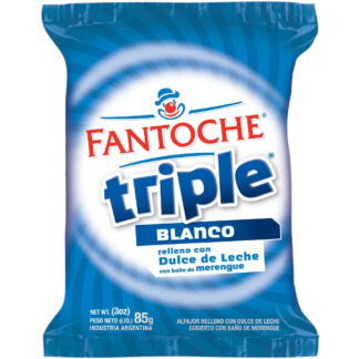 Alfajor Fantoche Triple Dulce de Leche 75 GR