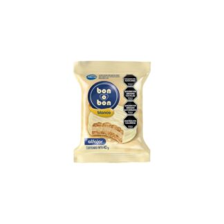 Alfajor Bon o Bon Blanco Simple (40g)