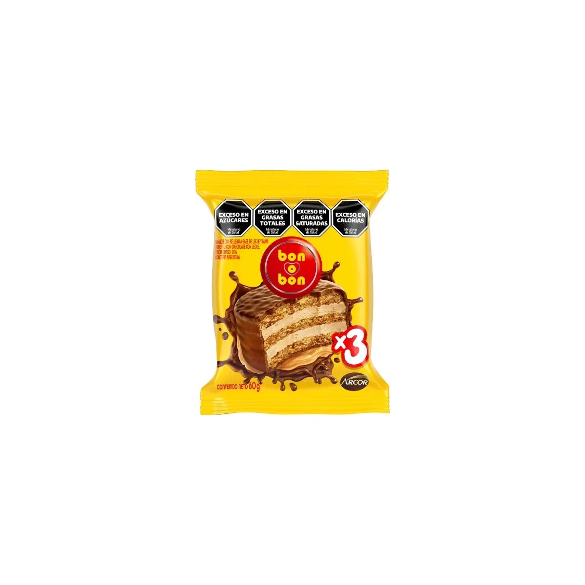Alfajor Bon o Bon Triple (60g)