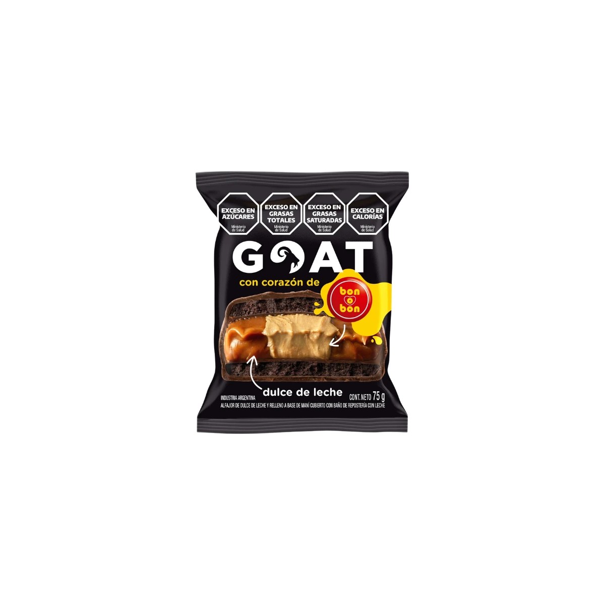 Alfajor GOAT con Corazón de Bon o Bon