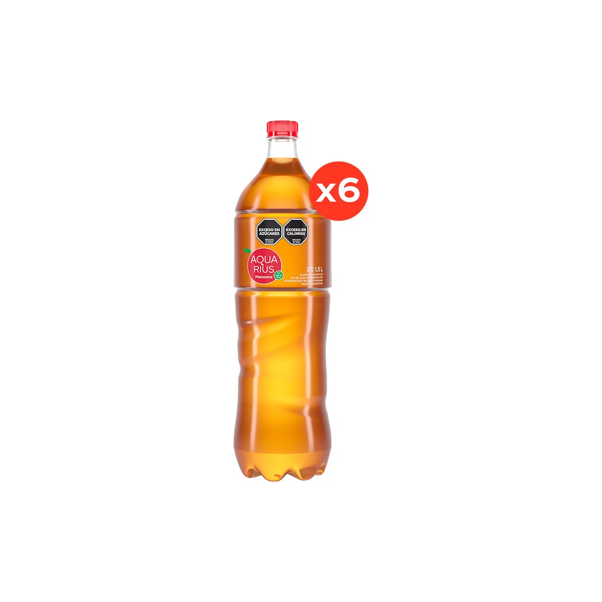 Aquarius Manzana 1,5L x6