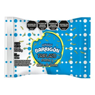 Alfajor Barrigon Triplazo Crema 100 GR