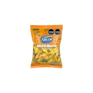 Caramelos Arcor Miel y Menta (335g)