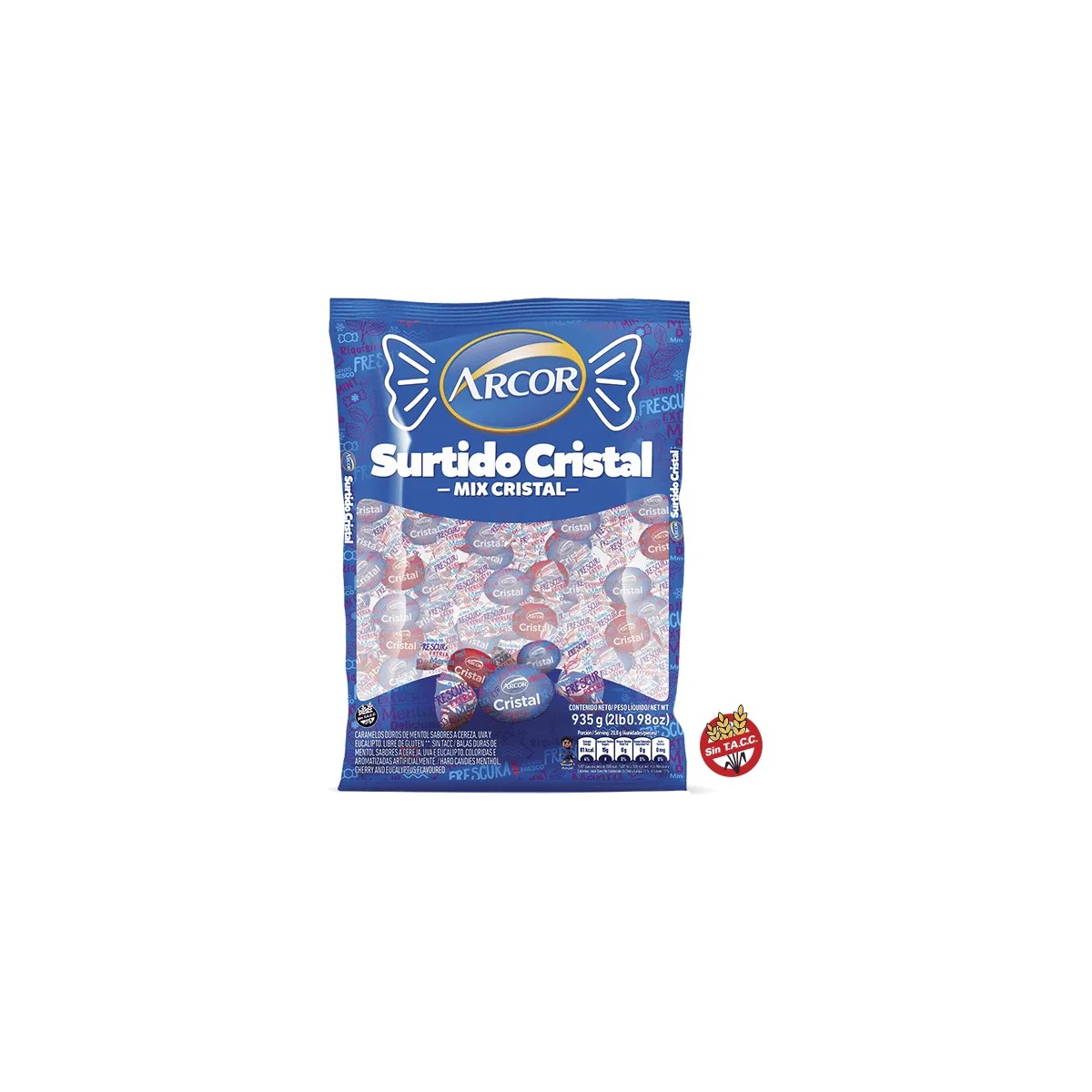 Caramelos Arcor Surtido Mix Cristal (810g)