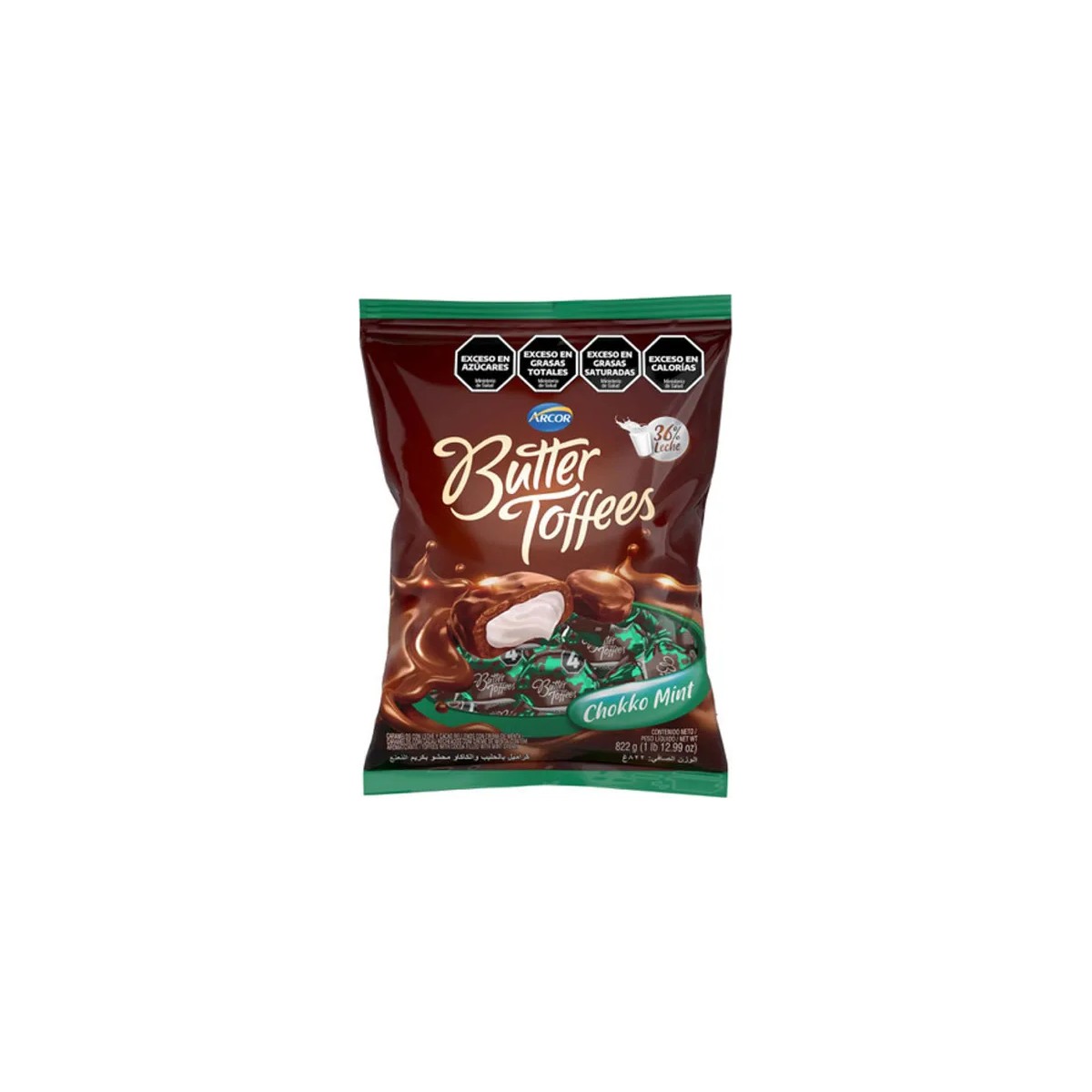Caramelos Butter Toffees Chokko Mint (822g)