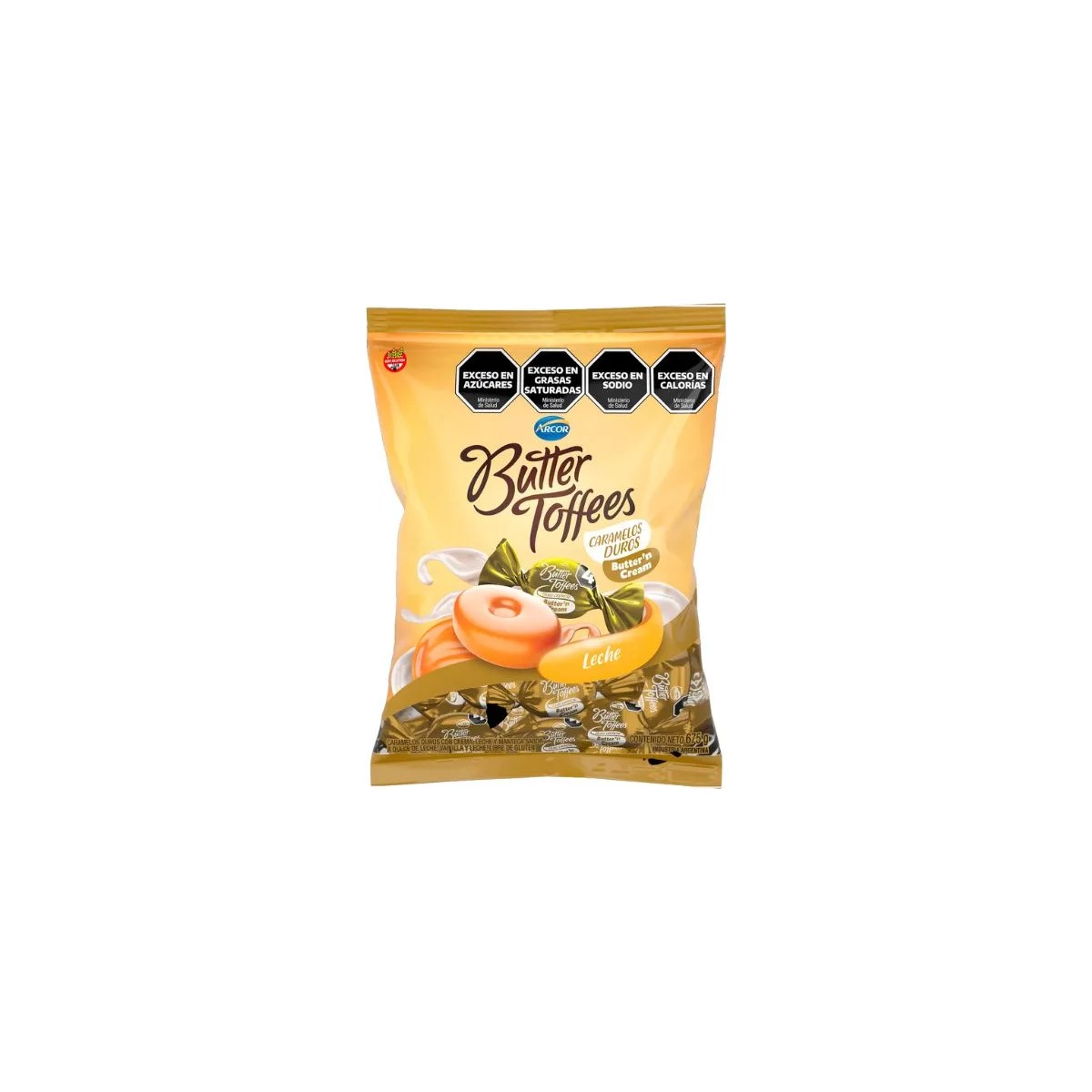 Caramelos Butter Toffees Leche (675g)