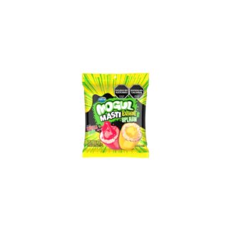 Caramelos Masticables Confitados Mogul Extreme con relleno sabor Frutilla y Limón (72g)