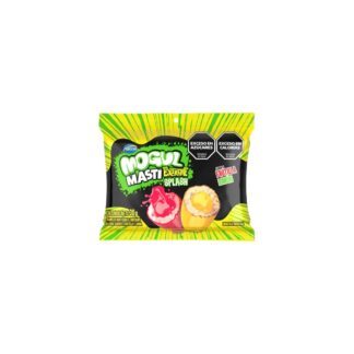 Caramelos Masticables Confitados Mogul Extreme con relleno sabor Frutilla y Limón (30g)