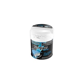 Chicles Confitados Topline Seven Turbo Mint Pote sabor Mentol (50g)