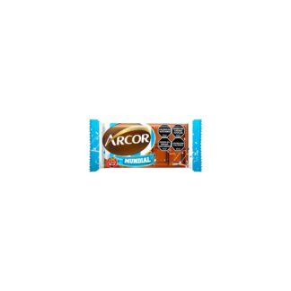 Chocolate Arcor con Leche Mundial (25g)