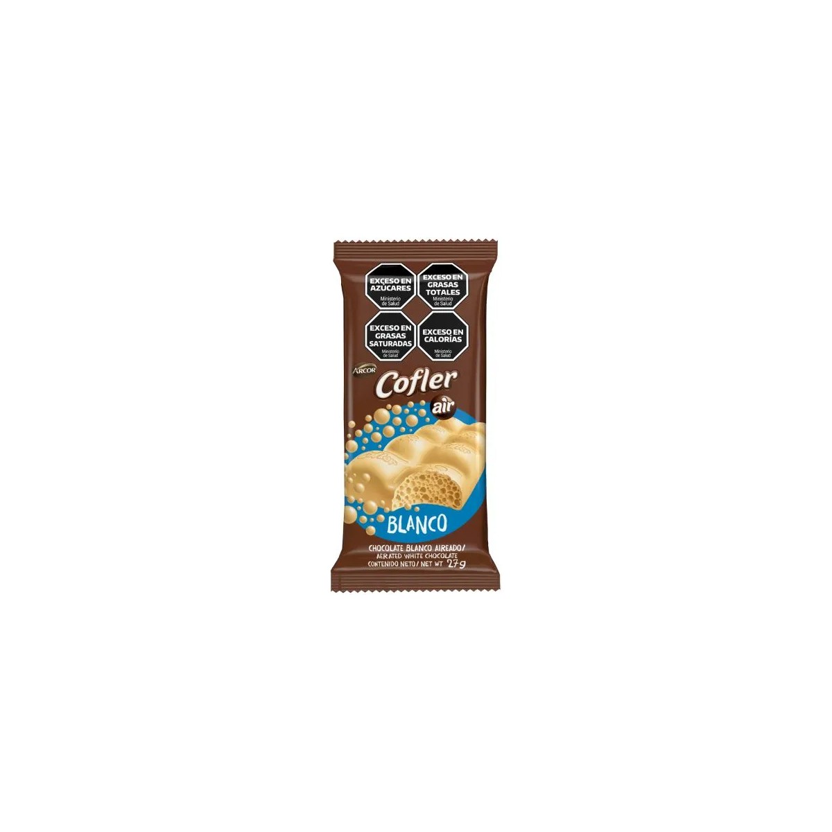 Chocolate Cofler Aireado Blanco (27g)
