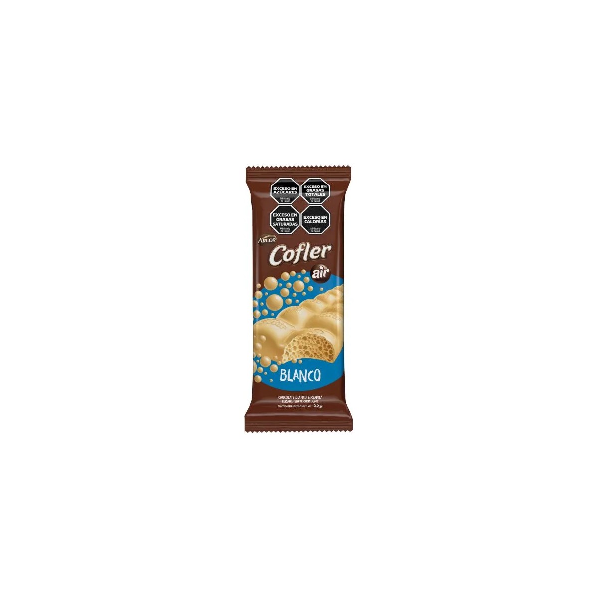 Chocolate Cofler Aireado Blanco (55g)