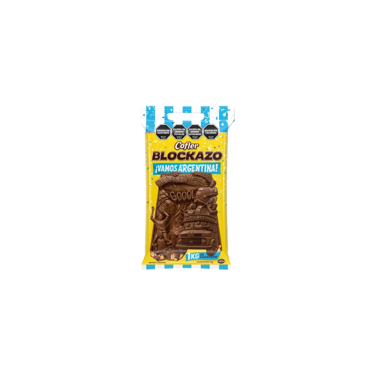Chocolate Cofler Blockazo (1kg)