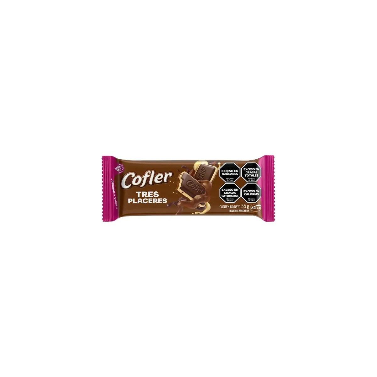 Chocolate Cofler Tres Placeres (55g)