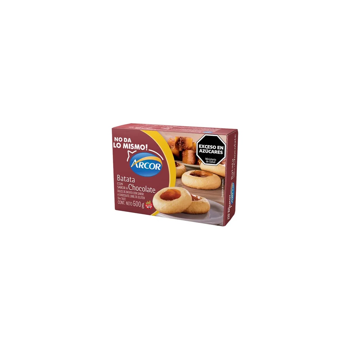 Dulce de Batata con Chocolate Arcor Estuche (500g)