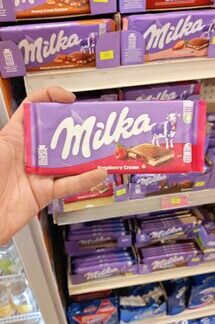 Milka Relleno Raspberry Cream 100 GR