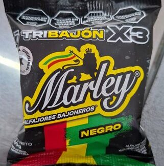 Alfajor Marley Tribajos Negro 100 GR