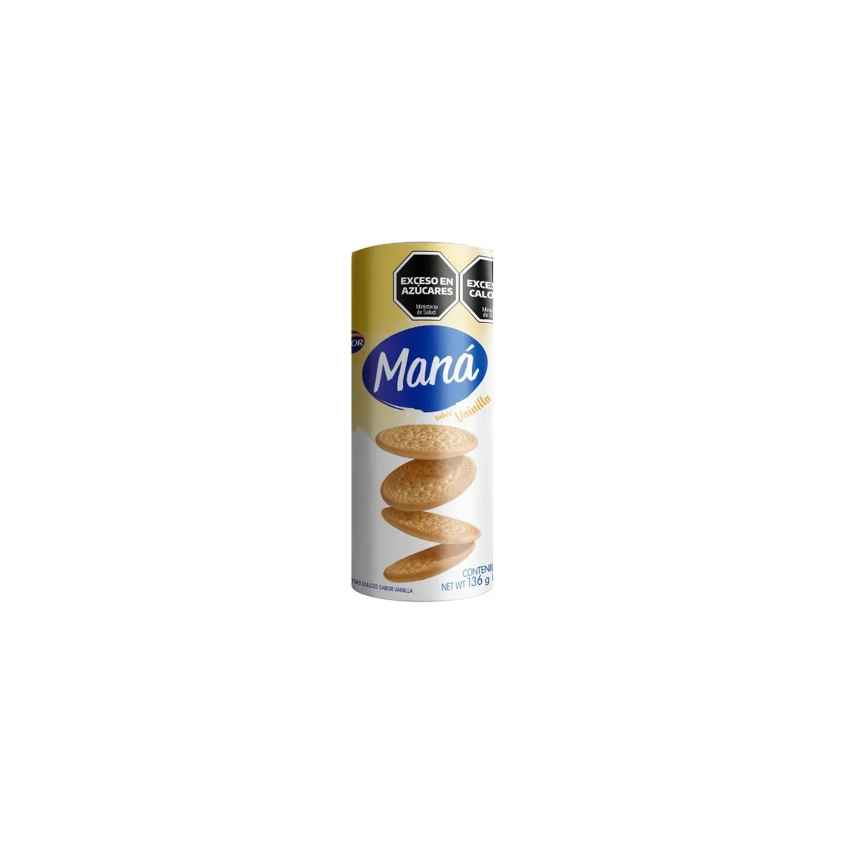Galletitas Maná sabor Vainilla (136g)