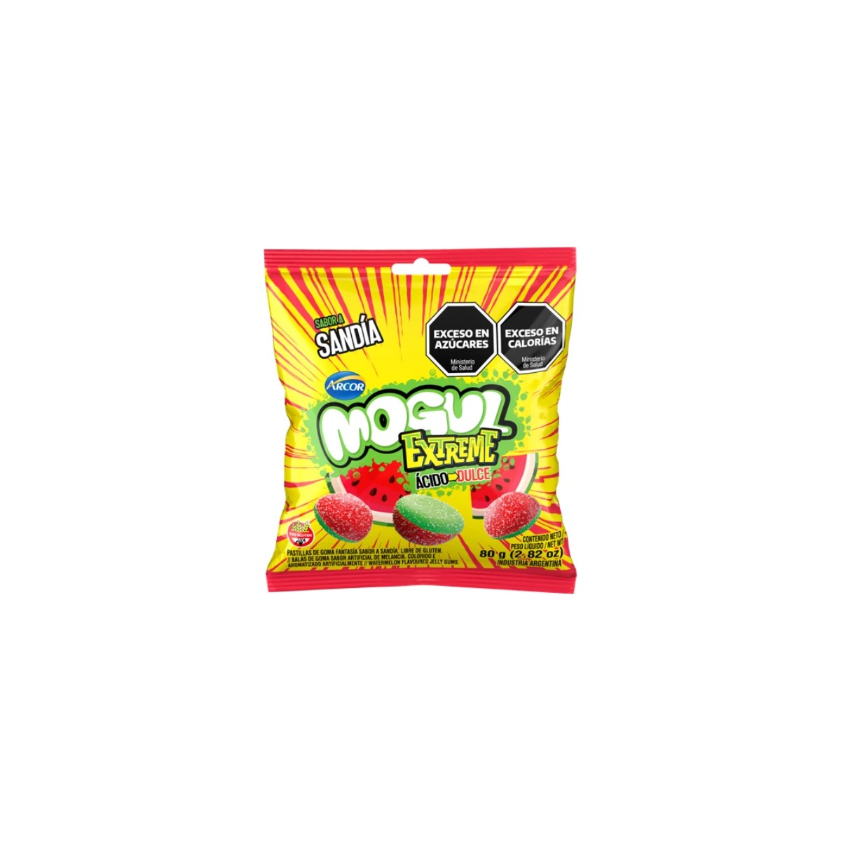 Gomitas Mogul Extreme de Sandia (80g)