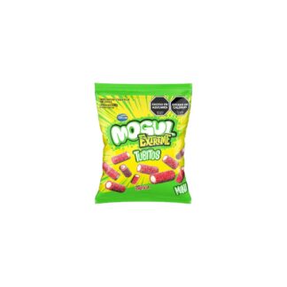 Gomitas Mogul Extreme Mini Tubitos de Frutilla (500g)