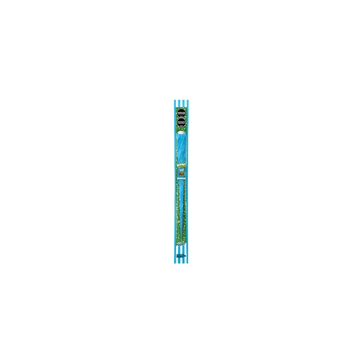 Gomitas Mogul Extreme Twist Max Mundial sabor Anana (25g)