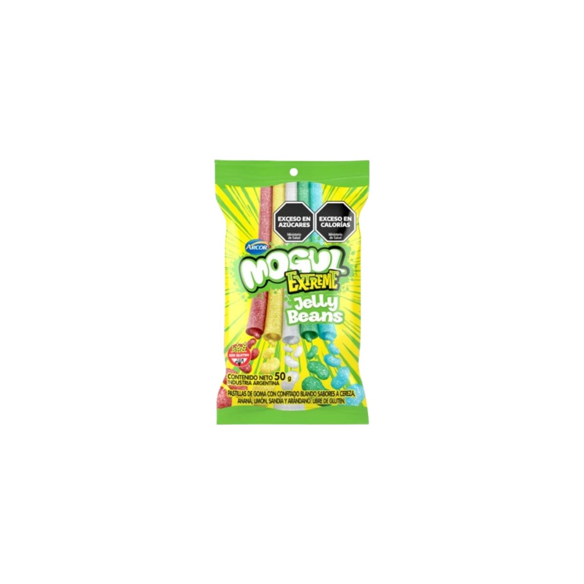 Gomitas Mogul Jelly Beans Extreme (50g)