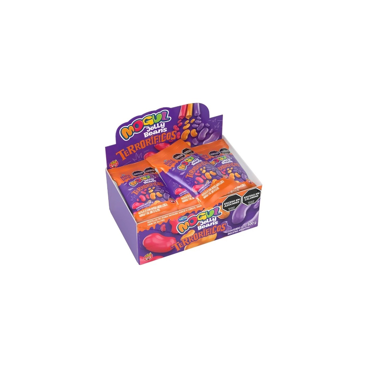 Gomitas Mogul Jelly Beans Terrorificos (50g)