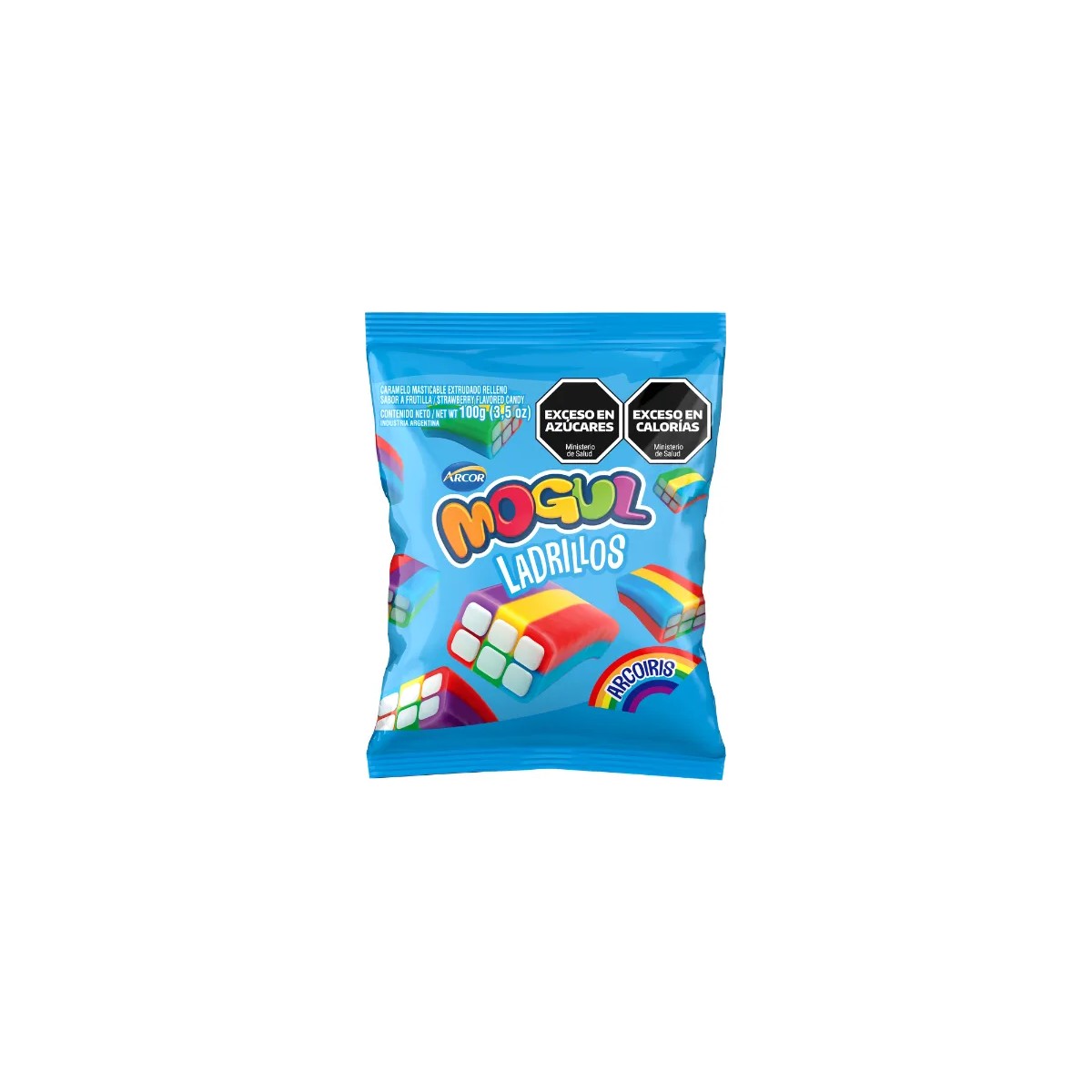 Gomitas Mogul Ladrillos Arcoiris (100g)