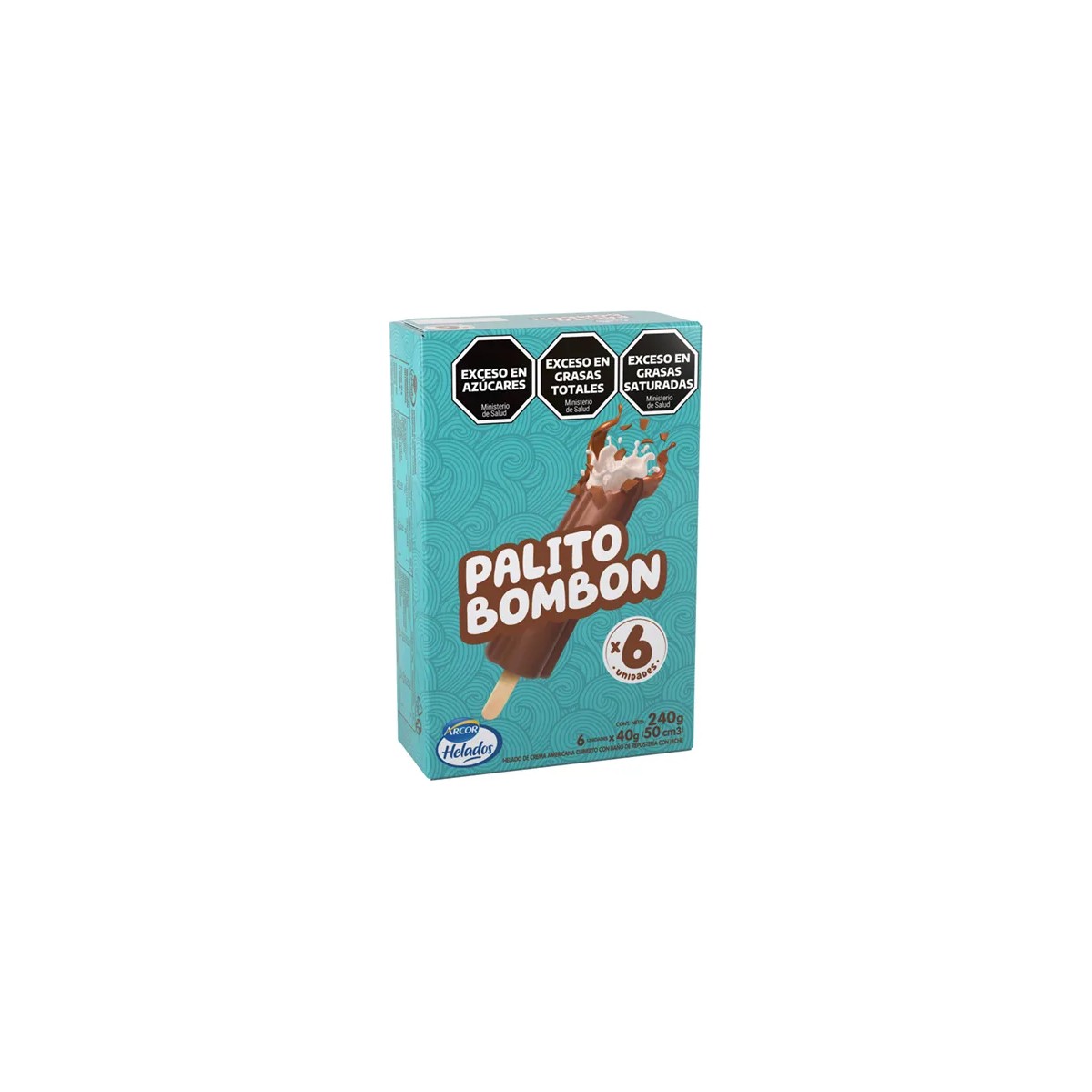 Helado Palito Bombon (Pack 6un x 40g)