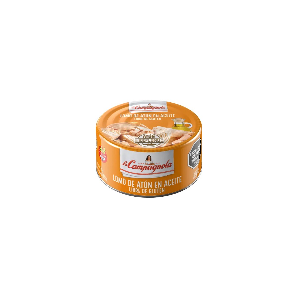 Lomo de Atún en Aceite La Campagnola (170g)