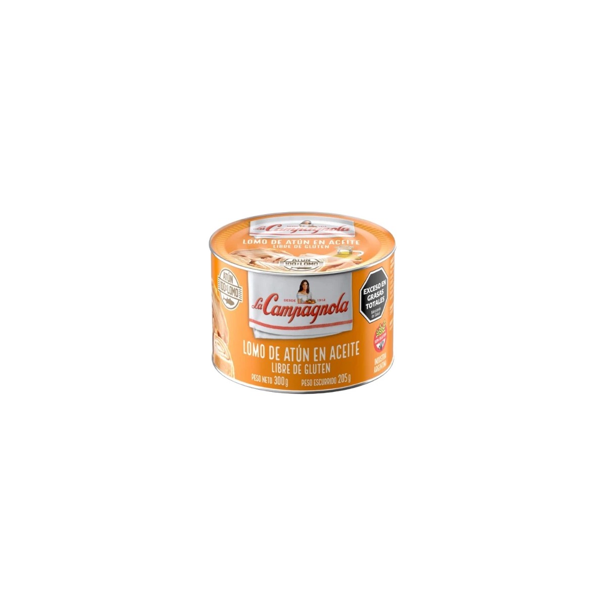Lomo de Atún en Aceite La Campagnola (300g)