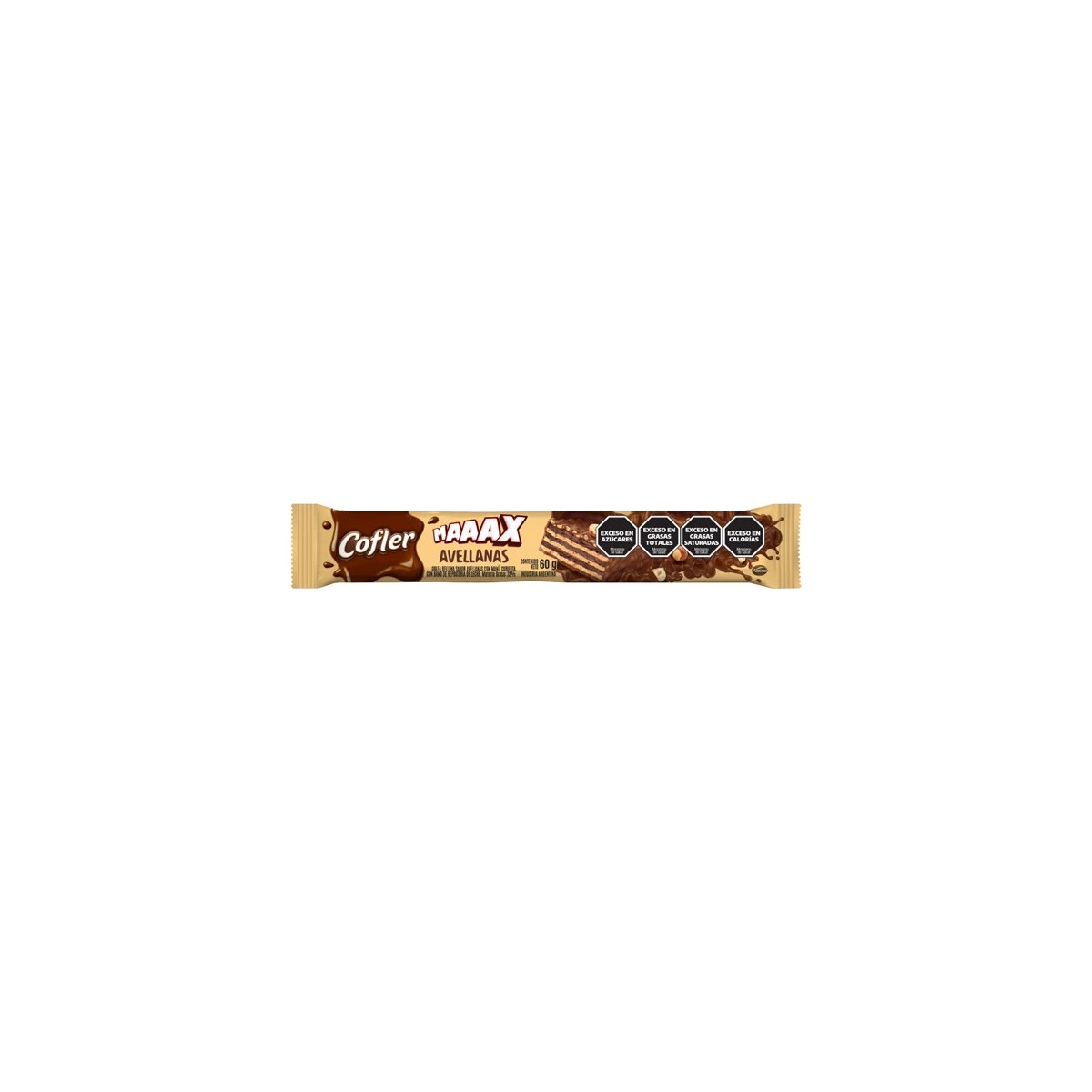 Oblea Cofler Avellanas Max (60g)
