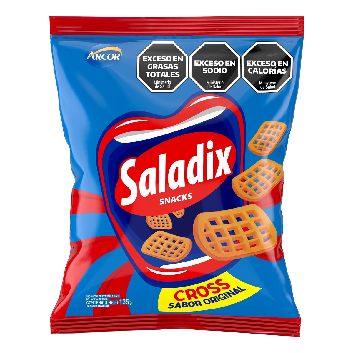 Saladix Cross sabor Original (135g)