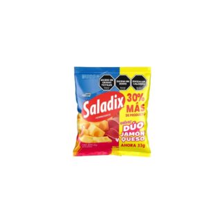 Saladix Dúo sabor Jamón y Queso (33g)