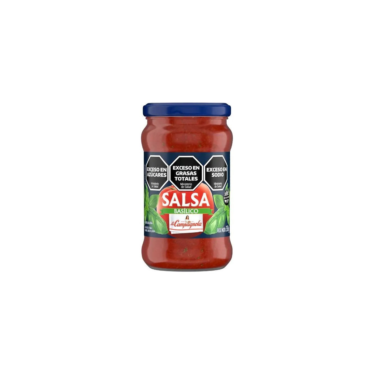 Salsa Albahaca Premium La Campagnola (350g)